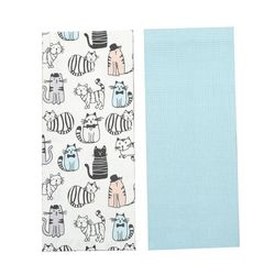 Set de Toallas de Cocina con Diseño Gato