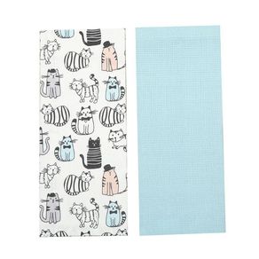 Set de Toallas de Cocina con Diseño Gato