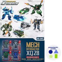 Juguete Robot Transformable - Presentacion Surtida