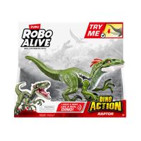 Raptor de acción dinosaurio Robo Alive