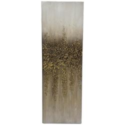 Cuadro Decorativo Dorado 30x3x90 Cm