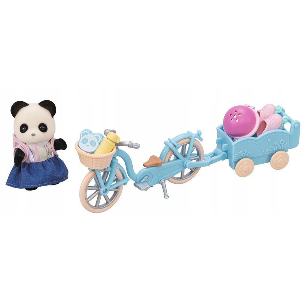 Sylvanian Families Set de Bicicleta y Patines Rosalina Panda