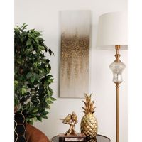 Cuadro Decorativo Dorado 30x3x90 Cm