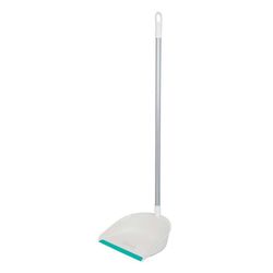 Recogedor Plástico con Bastón de Madera 82 Cm