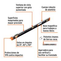 Nivel Viga Magnético De 91 Cm - Truper