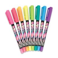 Set De 8 Bolí­grafos De Gel Nebulous Stars - Diseños Surtidos