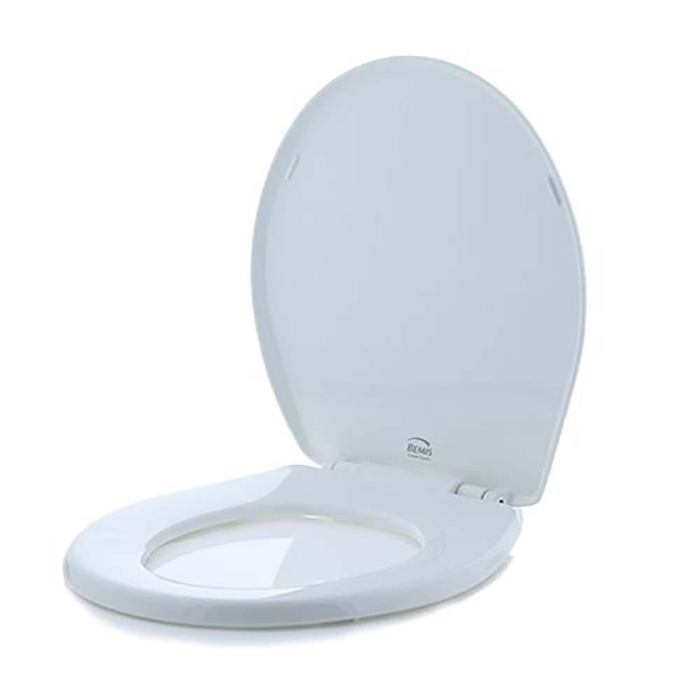 Asiento para Inodoro Redondo con Cierre Lento - Varios Colores Blanco