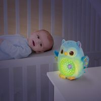 Proyector de Peluche Búho Estrellitas