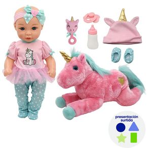 Muñeca-con-Mascota-de-Peluche-15-Plg