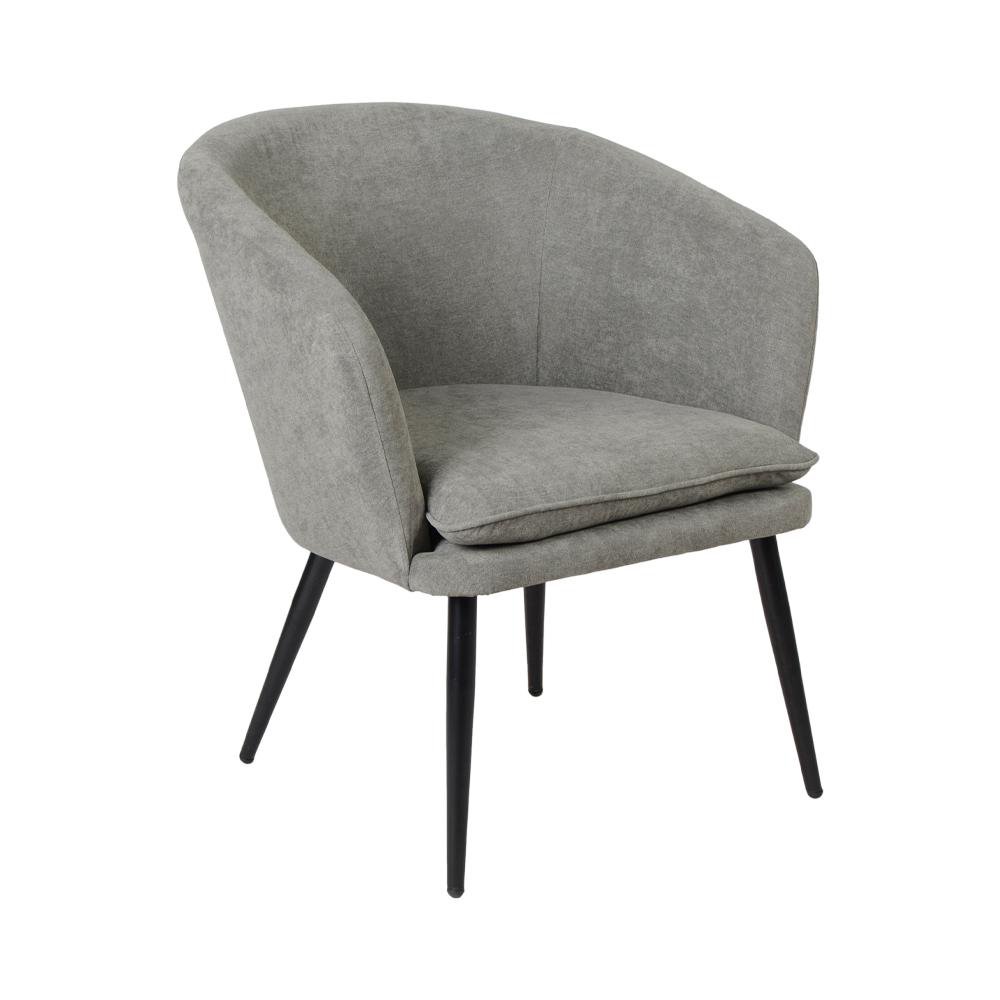 Silla Dixi Azul 68x64x78 cm para Sala y Exterior Diseño Moderno Gris