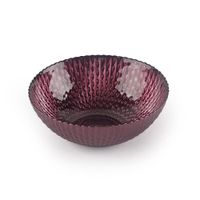 Bowl de Vidrio Morado de 15 Cm