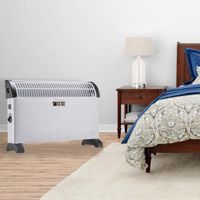 Calentador Eléctrico Rosthal con Termostato 50x20x39 Cm