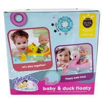 Muñeco Bebé con Pato Y Accesorios 10 Plg