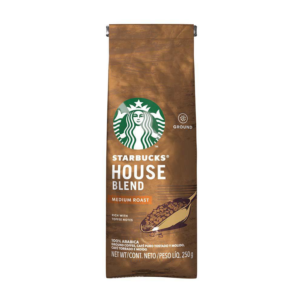 Café Tostado Y Molido House Blend Tueste Medio 250G