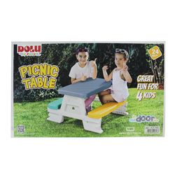 Mesa de Picnic para Cuatro Niños Dolu