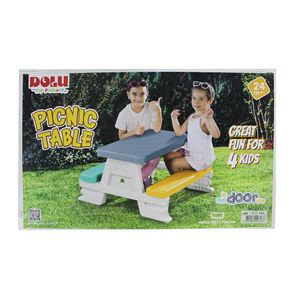 Mesa de Picnic para Cuatro Niños Dolu