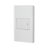Interruptor Sencillo 1.5 Módulos Lisboa Blanco - Volteck