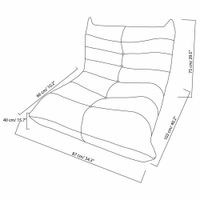 Silla Marlo  90X102X75 - Zmobili Varios Colores