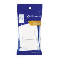 Interruptor Sencillo 1.5 Módulos Lisboa Blanco - Volteck