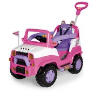 Jeep Rosa de Juguete para Niños