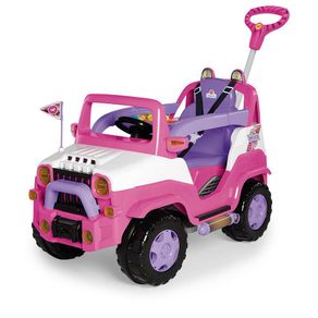 Jeep Rosa de Juguete para Niños