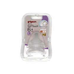 Tetina Pigeon Soft Touch L 6+ Meses 2 PK