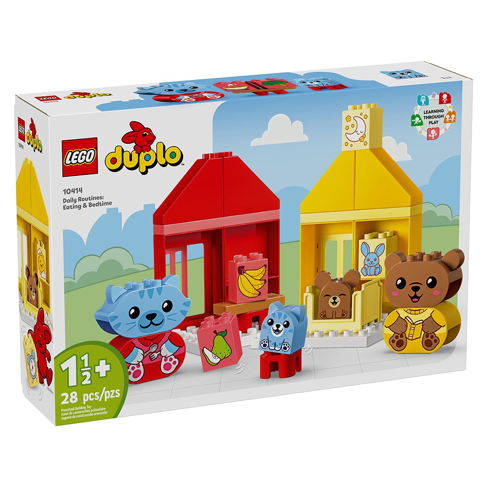 LEGO DUPLO Rutinas Diarias Comer y Dormir #10414 de 28 Piezas