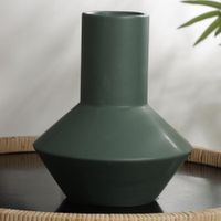 Florero Decorativo Verde 19x19x22 Cm