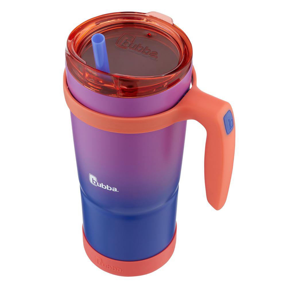 Tumbler de 946 ml de Acero Inoxidable Color Azul y Lila