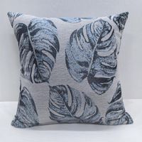 Set de Cortina + Funda para Cojín Azul