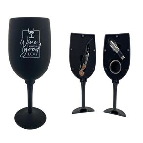 Accesorios para Vino en Forma de Copa 3 Pzas 9x9x23.5 Cm