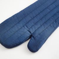 Set de Guantes, Toalla y Agarrados de Cocina Azul