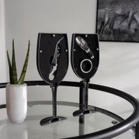 Accesorios para Vino en Forma de Copa 3 Pzas 9x9x23.5 Cm