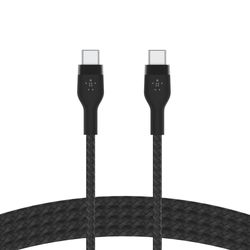 Cable Belkin Pro Flex USB-C a USB-C Negro 2 M
