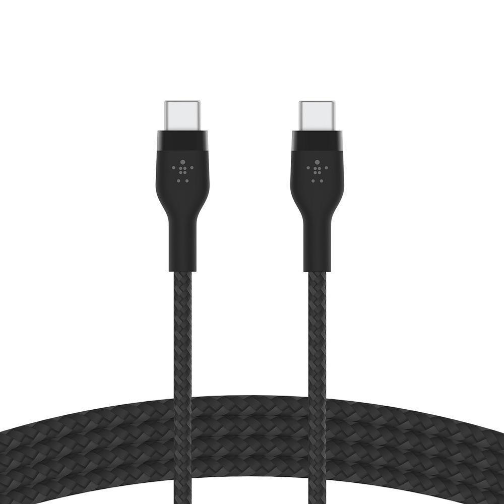 Cable Belkin Pro Flex USB-C a USB-C Color Negro de 2 M
