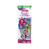 Set de 3 Rompecabezas Minnie