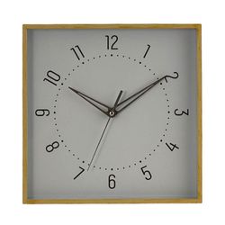 Reloj de Pared Cuadrado Decorativo 28.4x4x28.4 Cm