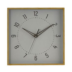 Reloj de Pared Cuadrado Decorativo 28.4x4x28.4 Cm
