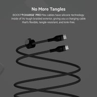 Cable Belkin Pro Flex USB-C a USB-C Negro 2 M