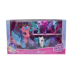 Mega Pack de 7 Unicornios con Accesorios