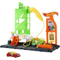 Pista Hot Wheels City Súper Estación de Gasolina