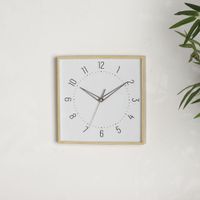 Reloj de Pared Cuadrado Decorativo 28.4x4x28.4 Cm