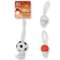 Juguete para Perro de Cuerda con Pelota Diseños Surtidos