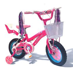 Bicicleta Bmx Rin 12 Princesa Canasta y Freno V Brake