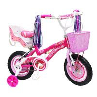 Bicicleta Bmx Rin 12 Princesa Canasta y Freno V Brake