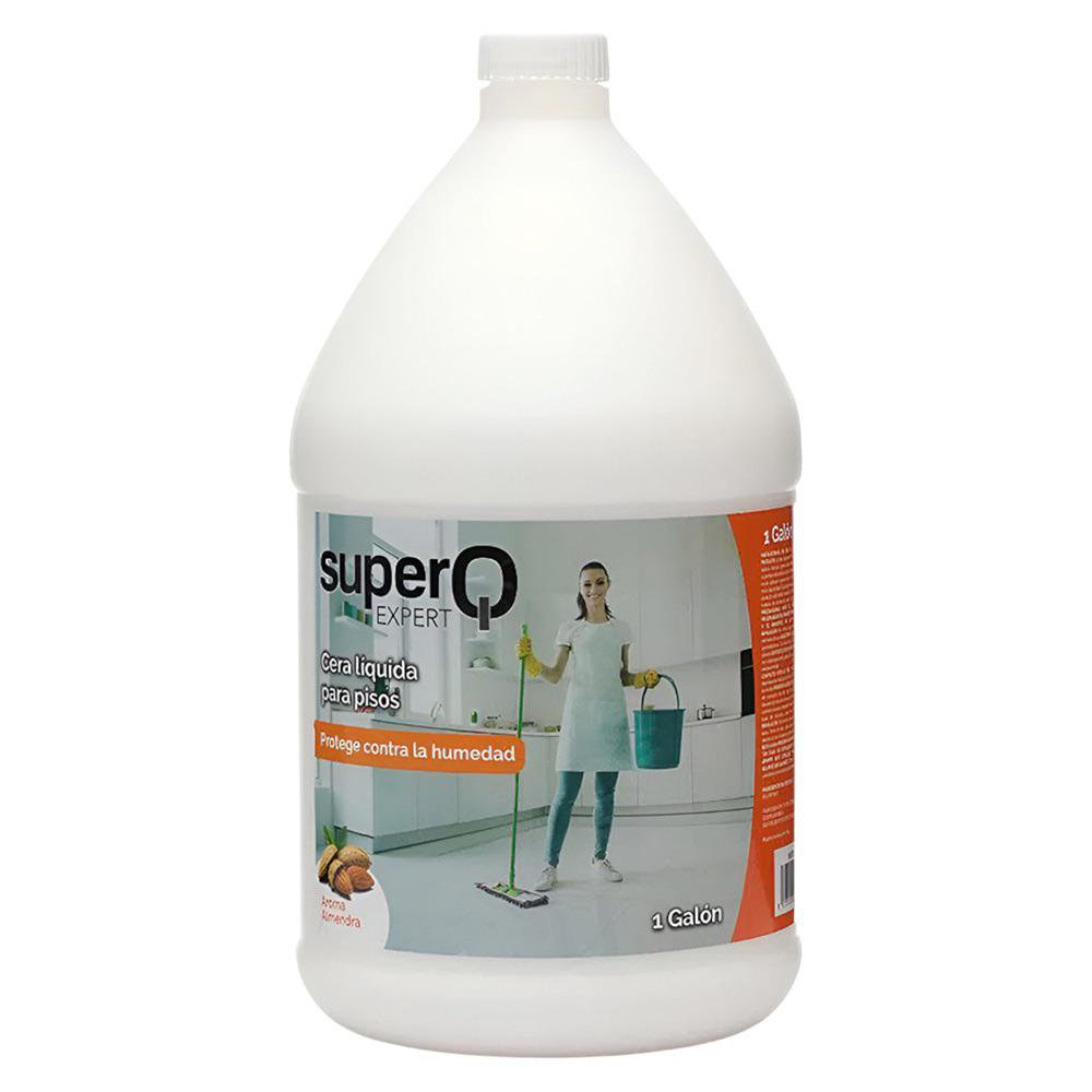 Cera Líquida para Piso Aroma Almendra 1 Gal