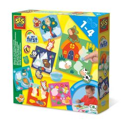 Juego Dónde Vivo Pegar Animales