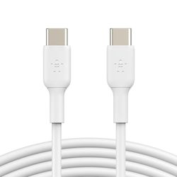 Cable Belkin USB-C a USB-C Blanco 1 M