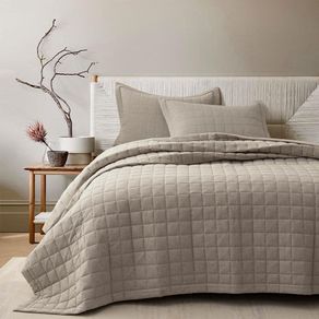 Set de Cubrecama Melange Beige King