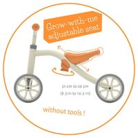 Bicicleta Quadie Naranja - Chillafish